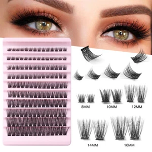 140Pcs Natural Lashes Wispy Lash Extension Clusters DIY Eyelash Extensions - Picture 1 of 11