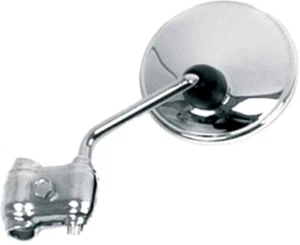 Espejo Estilo Vintage Con Ataque Allo Escudo para Vespa Lambretta 80mm Derecho - Imagen 1 de 1