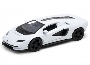 Lamborghini Countach LPI 800-4 Italian Sports Car Model Diecast Toy White 1:34 - Picture 1 of 7