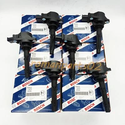 6PCS 19005267 Ignition Coi UF535l Para Mercedes-Benz ML550 E550 CLS550 S550 5.5L Foto 1 de 4