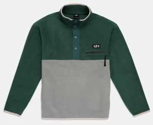 Sudadera para hombre A24 Film Studio media presión polar verde/gris MEDIANA - Imagen 1 de 13