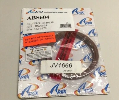 Kit de sellado de junta ABS604 piezas de automóvil Apex BS40638 RS29595 JV1666 Foto 1 de 4