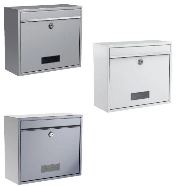 BASI - Briefkasten - BK 900 - eckig - Postkasten - Wandmontage - auch als SET - Bild 1 von 1