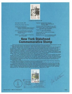 John Paul Stevens US Supreme Court Autographed Signed Stamp Sheet AMCo COA 14949 - Picture 1 of 1