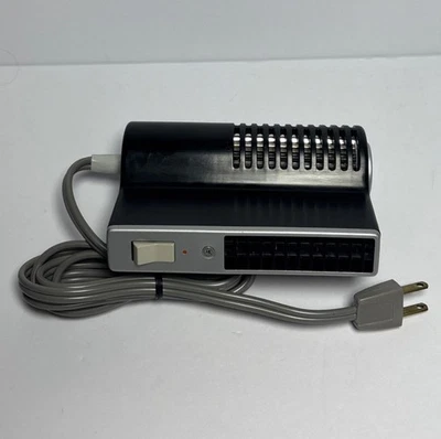 Vintage Braun Portable Hair Blow Dryer HLD231 West Germany Travel Black Tested - Image 1 of 4