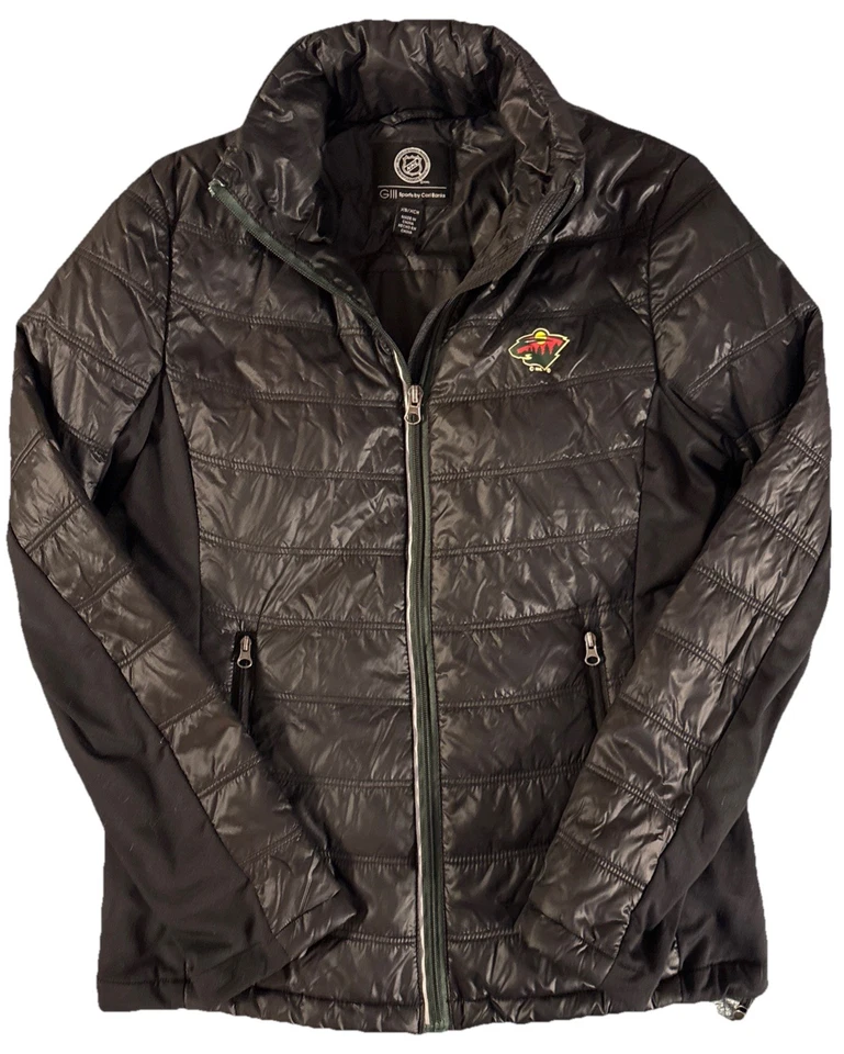 Chaqueta con cremallera G-III Sports by Carl Banks para mujer NHL Wild Hockey talla XS Foto 1 de 4
