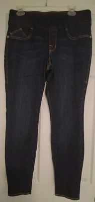 "Rock & Republic" Fever, Womens Jeggings, Size 14M, Dark Blue Denim, Skinny Leg - Image 1 of 4