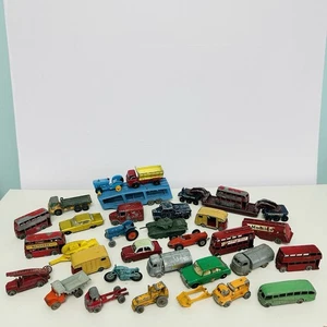 Vintage Matchbox Lesney Diecast Bus Lorry Models For Restoration Job Lot 1 - Picture 1 of 9