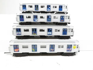 MTH 20-80005A MTA Graffiti R-32 4-Car Subway Set w/Protosound 2 NIB - Picture 1 of 9