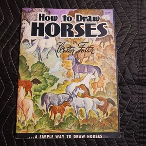 Walter Foster #11 How To Draw Horses - Picture 1 of 6