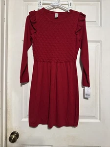 Nuevo Vestido Suéter Carter Talla Niñas 12 Borgoña - Imagen 1 de 9