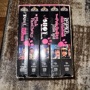 The Pink Panther 1997 VHS 5 Movie Lot Box Set Buy 3 Get 1 Free - Bild 1 von 7