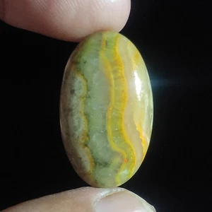 Pendientes de piedras preciosas de abejorro natural de 25,80 quilates para hacer cabujón ovalado 29X17X6 mm - Imagen 1 de 6