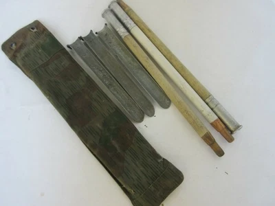 Zeltbesteck Splittertarn WWII WK2 WH Wehrmacht Style Tent Pole Set Splintertarn - Bild 1 von 4