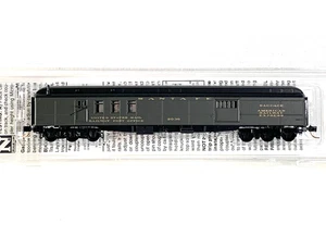 Micro-Trains N-Scale 148 00 040 Pass-Car, Heavyweight, Baggage ATSF 2038 NIB - Picture 1 of 4