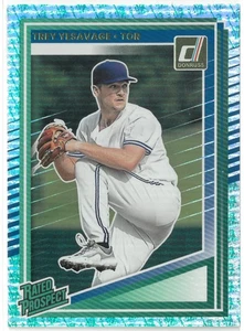 2025 Donruss #163 Trey Yesavage Liberty Rated Prospect Toronto Blue Jays  - Foto 1 di 2