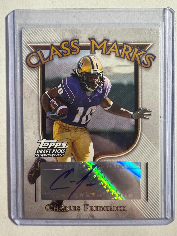 K284,349 - 2005 Topps DPP Class Marks Auto #CMCF Charles Frederick - Image 1 of 1