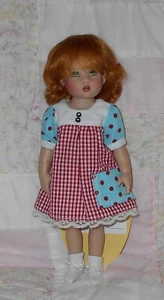 Kemper ASHLEY Mohair Doll Wig 4/5" AUBURN (RED) Curls on Ends Full Cap KISH NWT - Picture 1 of 6