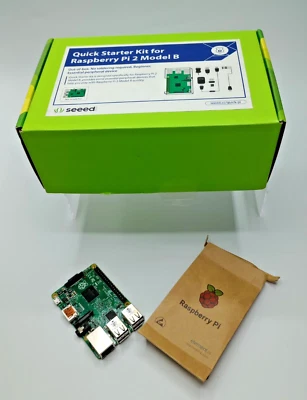 Raspberry Pi 2 Model B V1.1 with SEEED Quick Starter Kit for Raspberry Pi 2 - Image 1 of 4
