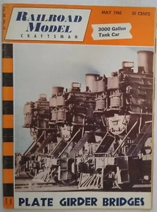 Model Railroad Craftsman May 1960 Vintage Magazine Railroad Modeling - Picture 1 of 2