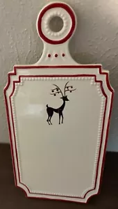 Southern Living at Home Roxy Reindeer Christmas cheese board / No spreader - Picture 1 of 2