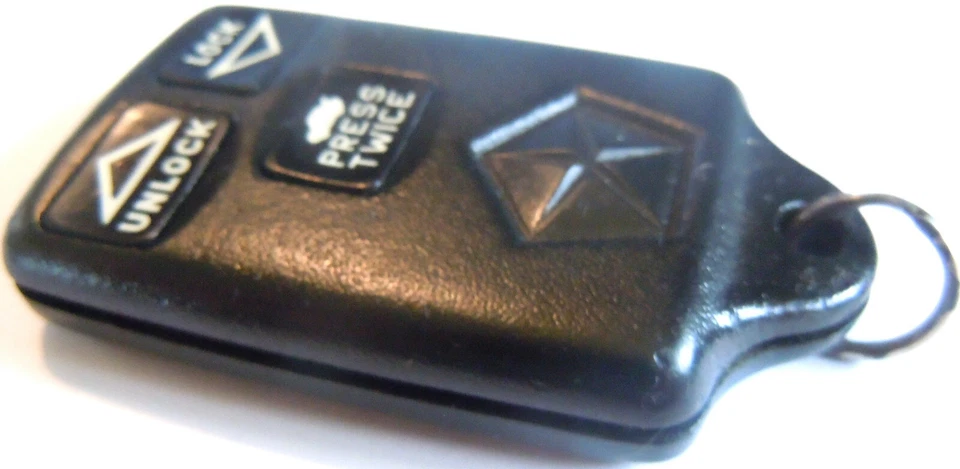 1993 Dodge Vision keyless remote entry phob car control transmitter 04688527  - Image 1 of 4