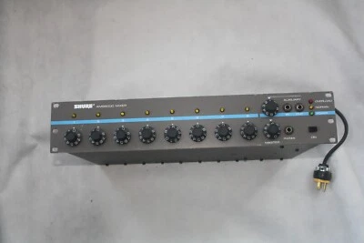 Shure AMS8000 Automatic Microphone System 8 Channel Mixer Auto Conference Mics - Image 1 of 3