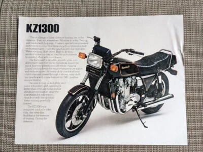 1981 年川崎 KZ1300 原版代理手册 — 第 1/3 张图片
