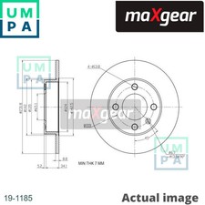 2X BRAKE DISC FOR SEAT IBIZA/II/Mk CORDOBA/Sedan/Vario AROSA VW POLO/III/CLASSIC