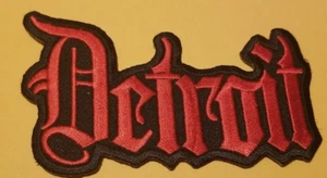 DETROIT 2x4" Embroidered Patch * - Picture 1 of 2