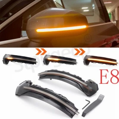 2x LED Sequential Side Mirror Turn Signal Light For Audi A3 8V S3 RS3 2013-2020 - Image 1 of 4
