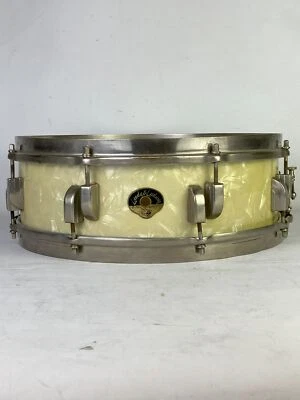 Tambor Leedy & Ludwig "New Era" 4,5x14" blanco marino perla WMP jaspe arce 1/53 Foto 1 de 4