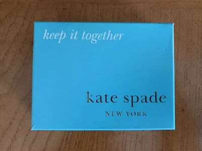Pisapapeles funcional Kate Spade Lenox Keep It Together pinza nuevo en caja Foto 1 de 4