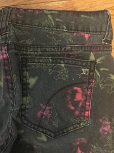Girls Floral Joes Jeans Skinny Size 10 - Picture 1 of 12