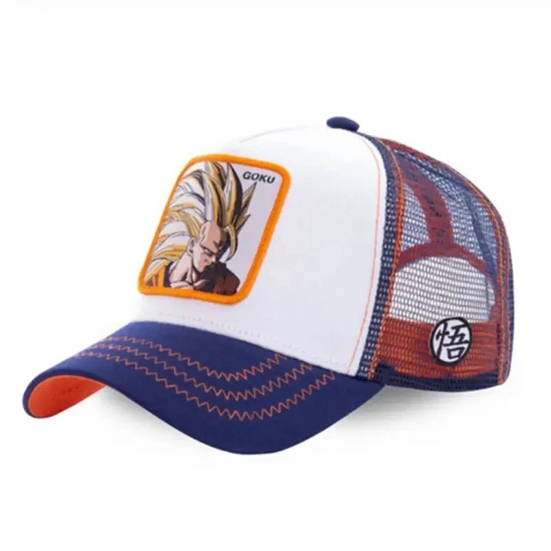 Dragon Ball Z Cartoon Mesh Snapback Trucker Fisher Baseball Cap Hat - Image 1 of 1