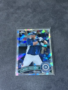 Carlos Peguero 2011 Topps Chrome Atomic Refractor RC 202/225 - Picture 1 of 2