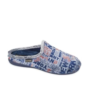 VALLEVERDE 22818 Hombre Pantuflas De Pano Con Plantilla Extraíble - Imagen 1 de 1