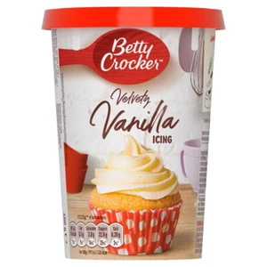  Esmalte Betty Crocker Velvety Vanilla Icing con sabor a vainilla 400 g - Imagen 1 de 4