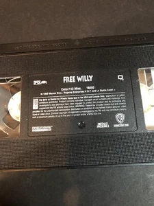 Free Willy (VHS, 1993) VHS Tape Only - Picture 1 of 3