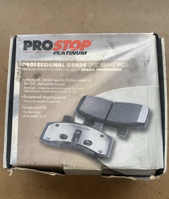 Pastillas de freno de disco ProStop Platinum PD227 para Audi 4000 1986-1987 Foto 1 de 4