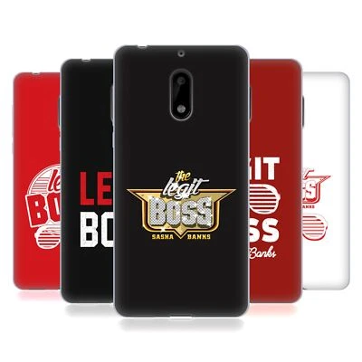 FUNDA OFICIAL DE GEL SUAVE WWE SASHA BANKS PARA TELÉFONOS NOKIA 1 Foto 1 de 4