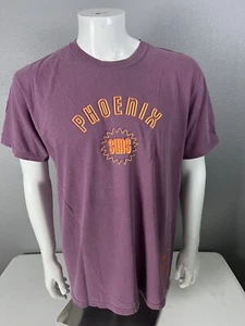 T-shirt uomo MITCHELL & Ness Phoenix Suns taglia large nuova con etichetta viola - Foto 1 di 8