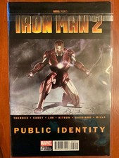 Marvel Iron Man 2 Public Identity 2010/ Great condition/ W/protective cover