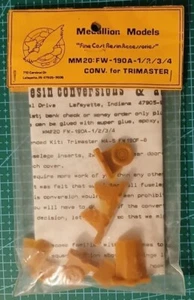 FOCKE WULF FW 190A-1/2/3/4 CONVERSION 1/48 MEDALLION PER TRIMASTER/DEAGON/REVELL - Foto 1 di 1