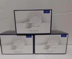 VILLEROY & BOCH NEW COTTAGE- 6 TAZZINE DA ESPRESSO CON PIATTINI - NUOVI - Foto 1 di 2