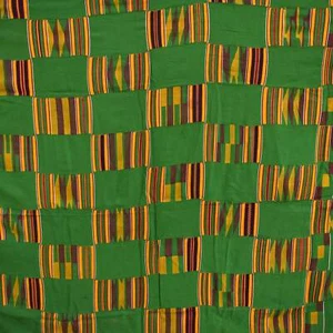Kente Cloth Women's Ghana 70x43 Inch - Picture 1 of 8