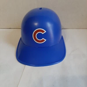 Casco de bateo de plástico de colección Chicago Cubs 1973 banco con tapón Geo Dickstein  - Imagen 1 de 7