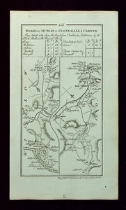 IRELAND, RATHDRUM, CLONEGAL, GOREY, antique road map, Taylor & Skinner, 1783 - Picture 1 of 4