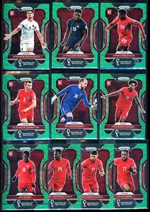 2022 Panini Prizm "world cup" canada team COMPLETE GREEN SET - Picture 1 of 2
