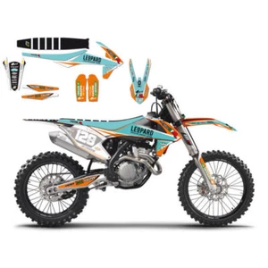 Kit Adesivi + Copertina Sella Replica Marchetti KTM SX SXF 2016=>2018 EXC 17-18 - Imagen 1 de 3